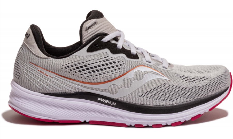 Women's Ride 14 (Wide) Fog Cherry Saucony