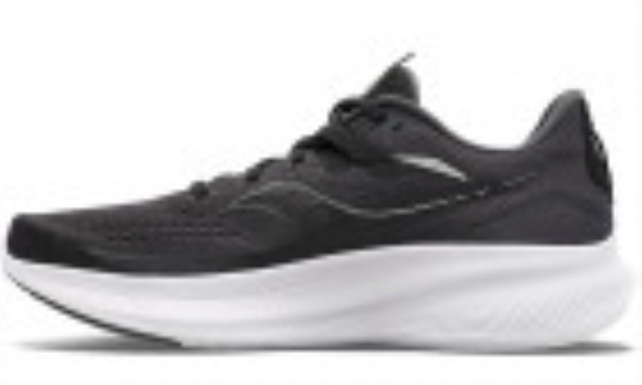Women's Ride 15 (Wide) Saucony Black White