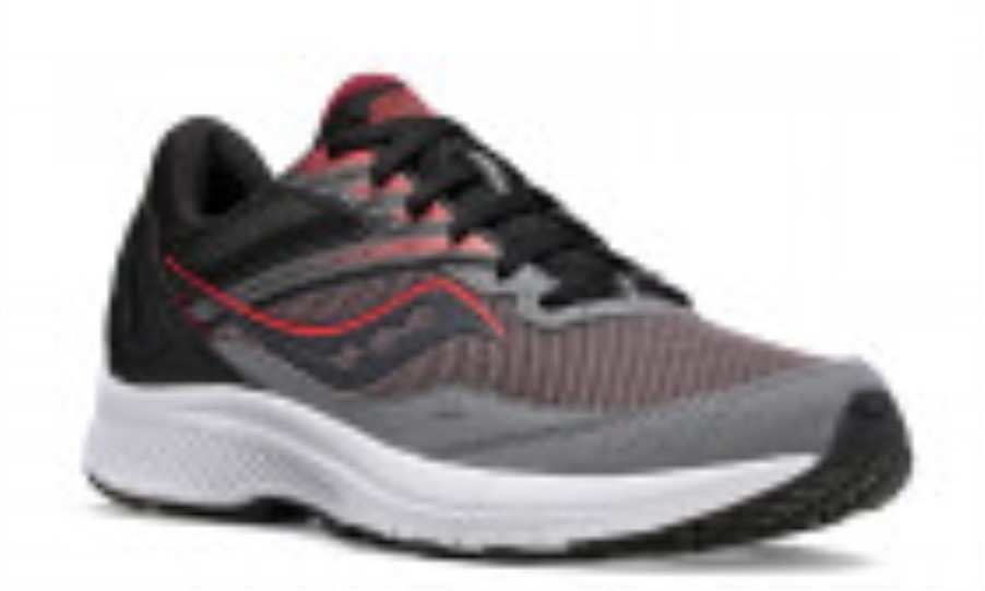 Men's Cohesion 15 Charcoal Red Sky Saucony