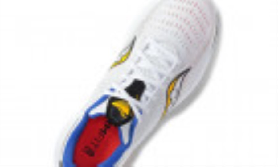 Men's Kinvara 13 White Vizi Saucony