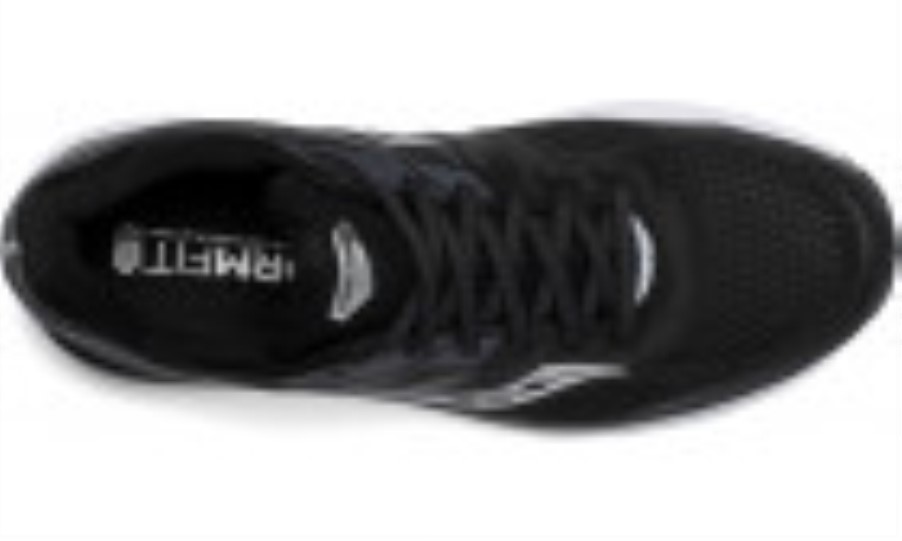 Men's Omni 19 (Wide) Saucony Black White