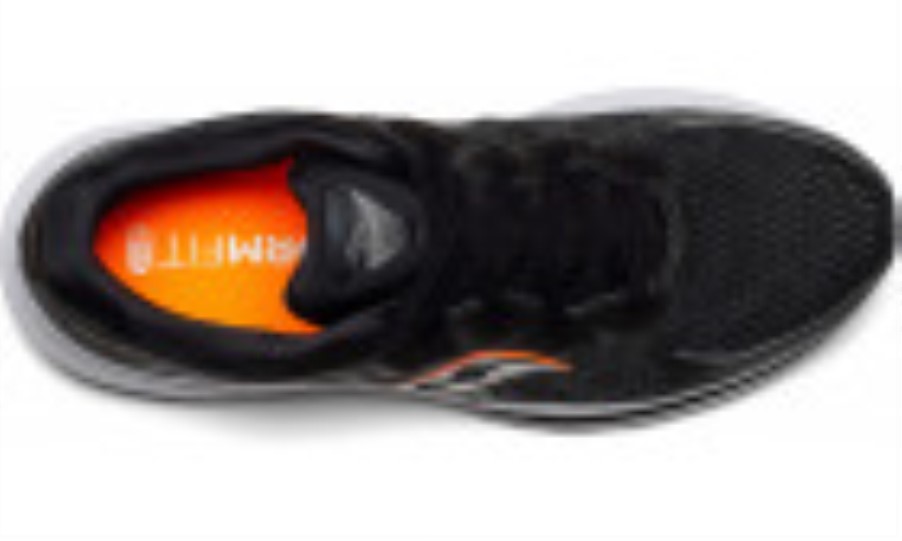 Men's Omni 20 (Wide) Black White Saucony