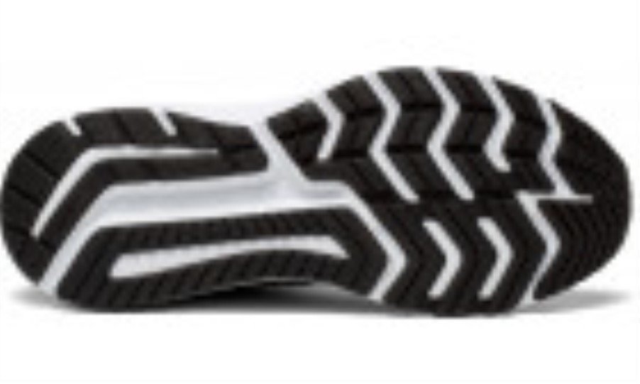 Men's Omni 20 (Wide) Black White Saucony