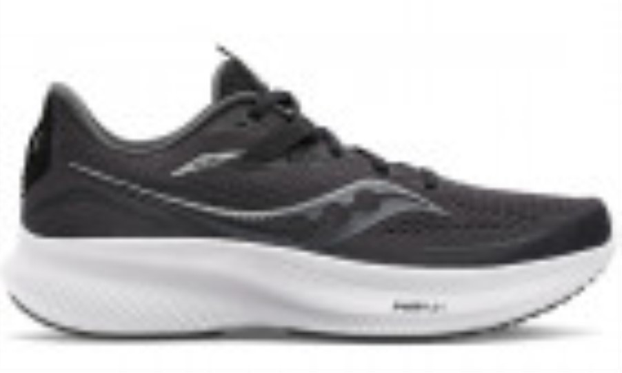 Men's Ride 15 (Wide) Saucony Black White