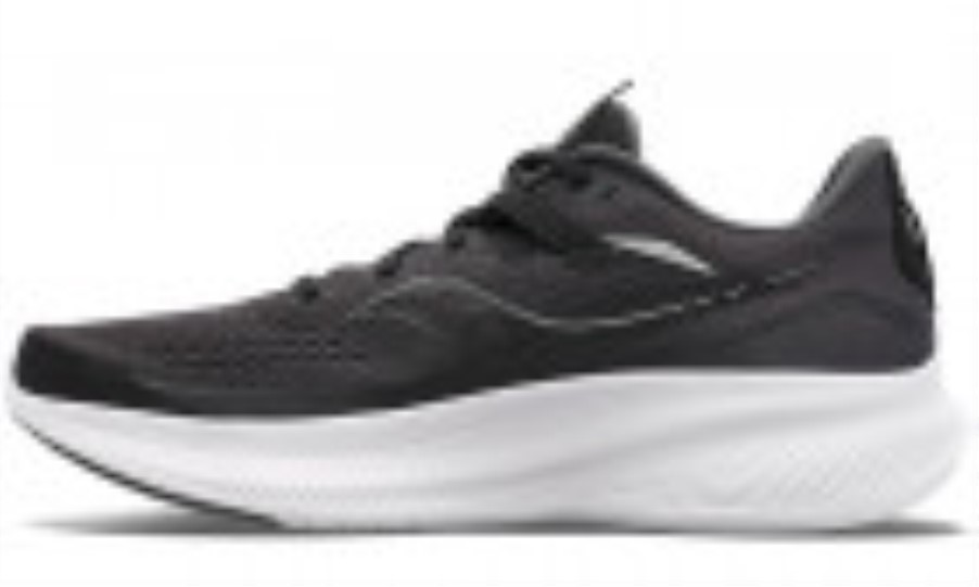Men's Ride 15 (Wide) Saucony Black White