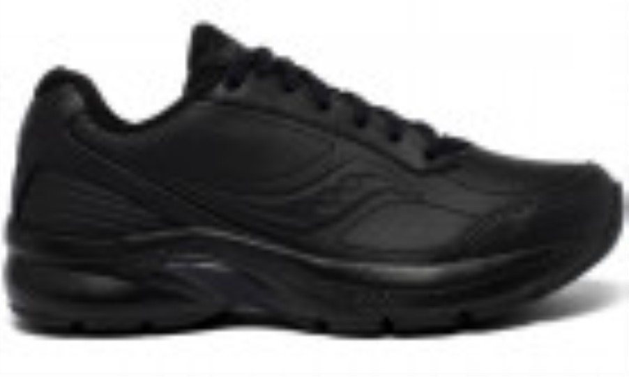 Saucony Men's Omni Walker 3 (Wide) Black