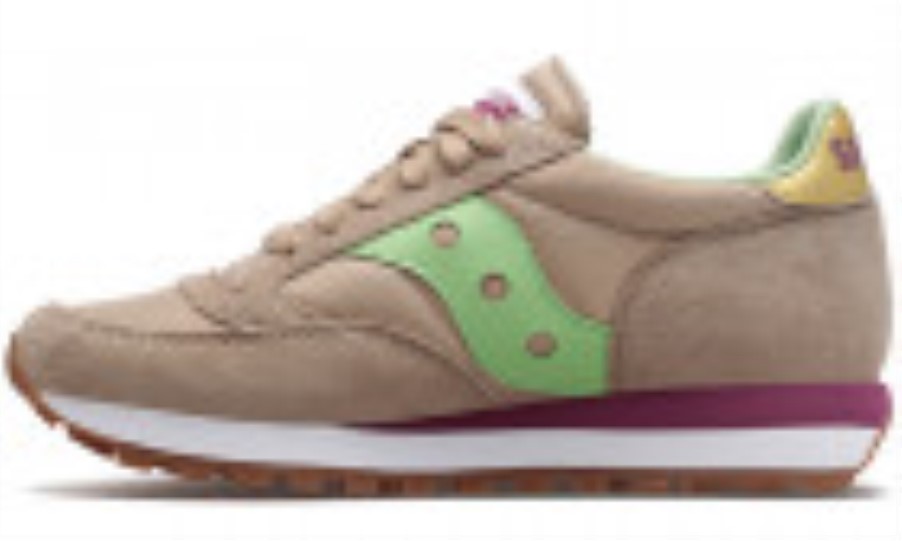 Women's Jazz 81 Tan Light Green Saucony