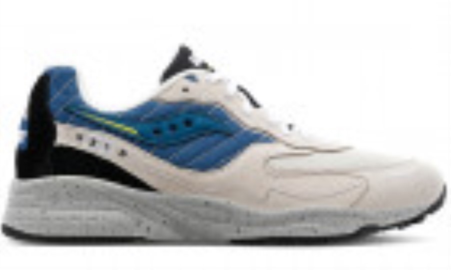 Men's 3D Grid Hurricane Saucony Cream Blue