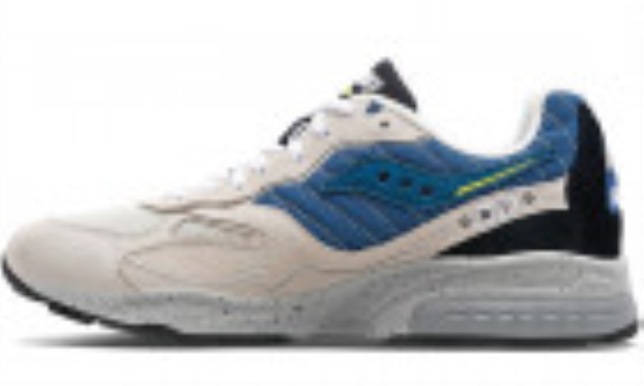 Men's 3D Grid Hurricane Saucony Cream Blue