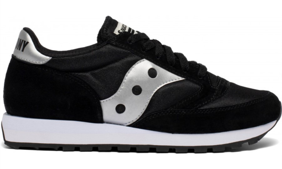 Men's Jazz 81 Black Silver Saucony