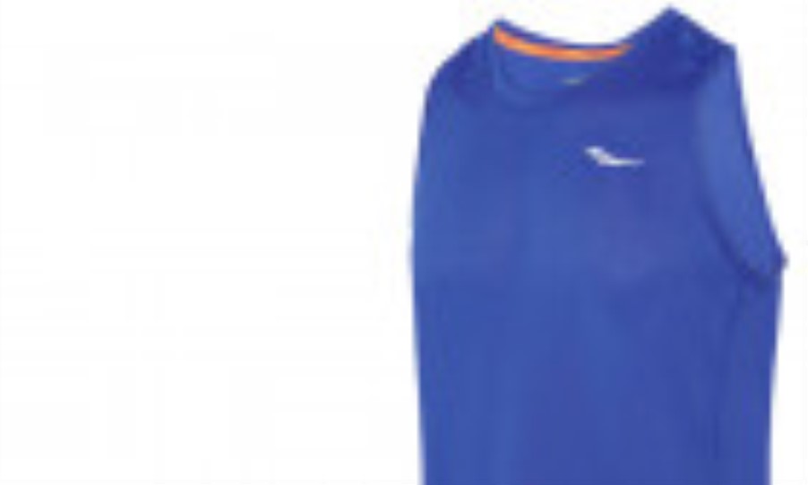 Men's Stopwatch Singlet Blue Raz Saucony