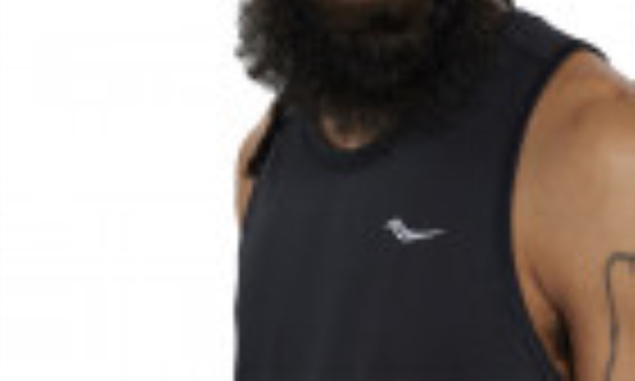 Men's Stopwatch Singlet Saucony Black