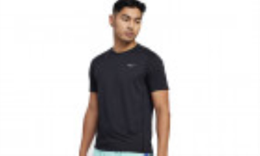 Saucony Men's Stopwatch Short Sleeve Black