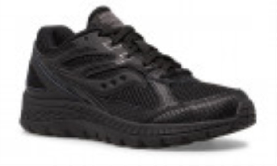 Kids Cohesion 14 (Gs) Triple Black Saucony