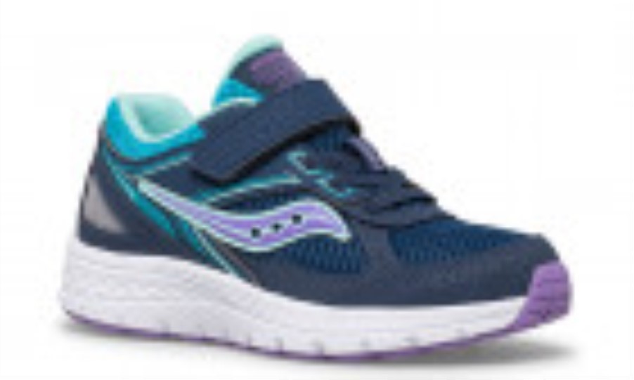 Saucony Kids Cohesion 14 (A C) Turquoise Purple