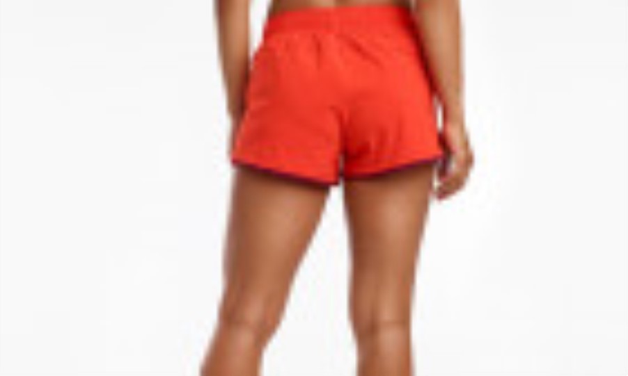 Saucony Women's Outpace 3 Short Orange