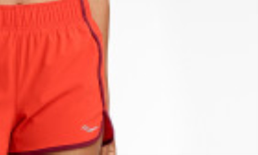 Saucony Women's Outpace 3 Short Orange