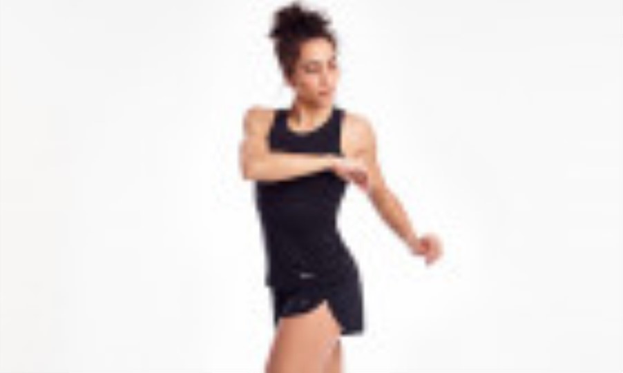Saucony Women's Stopwatch Singlet Black