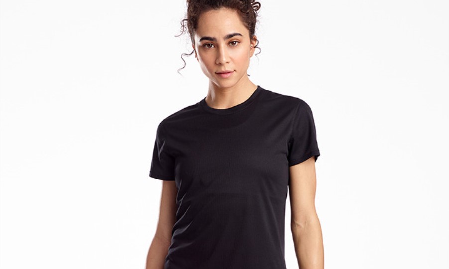 Women's Stopwatch Short Sleeve Black Saucony