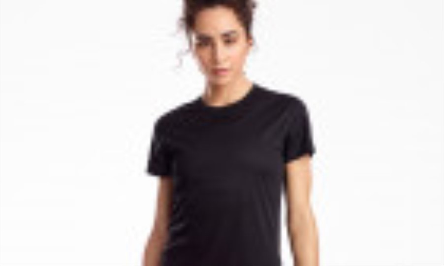 Women's Stopwatch Short Sleeve Black Saucony