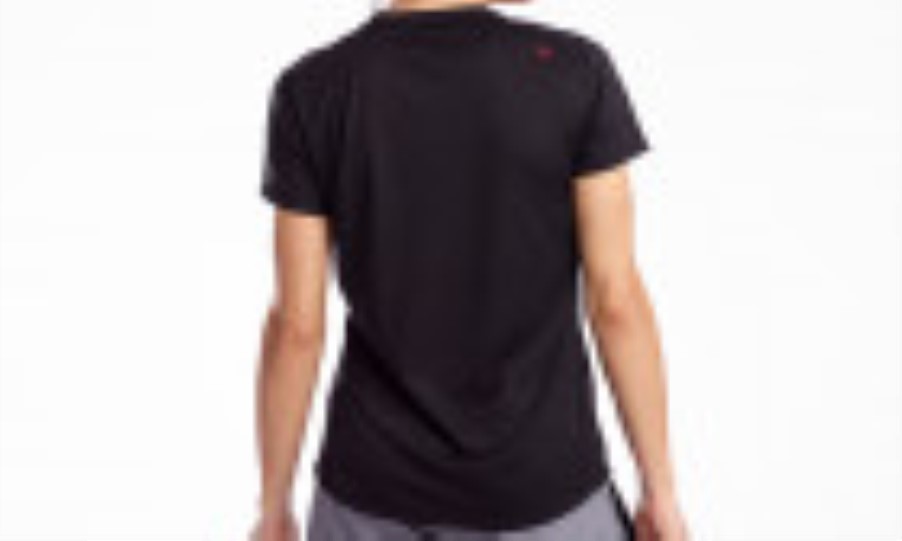 Women's Stopwatch Short Sleeve Black Saucony
