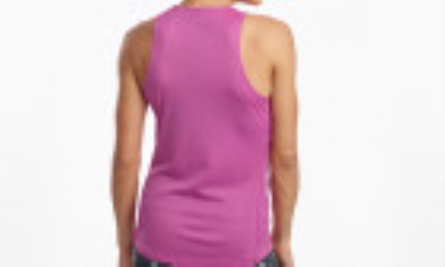 Women's Stopwatch Singlet Purple Saucony