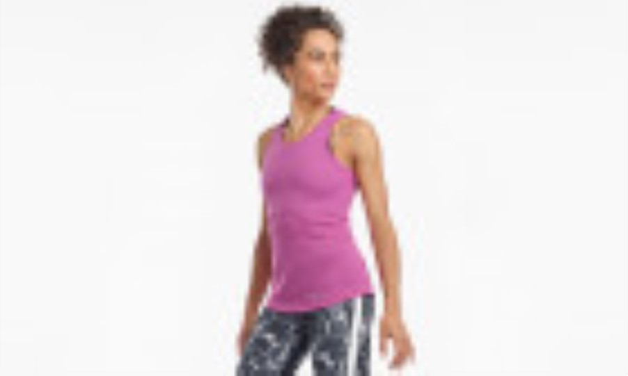 Women's Stopwatch Singlet Purple Saucony